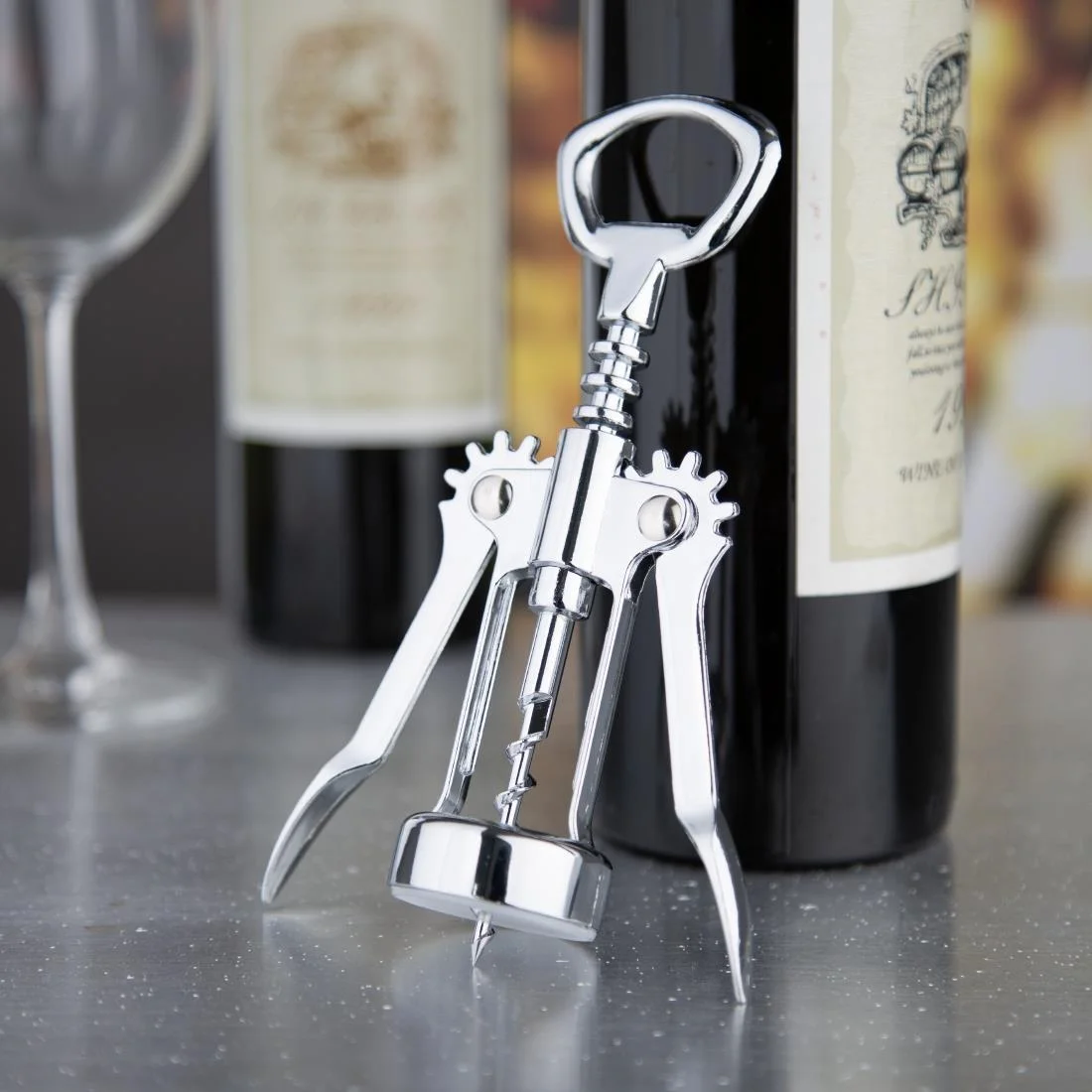 Olympia Lever Bottle Opener and Corkscrew - Image 5