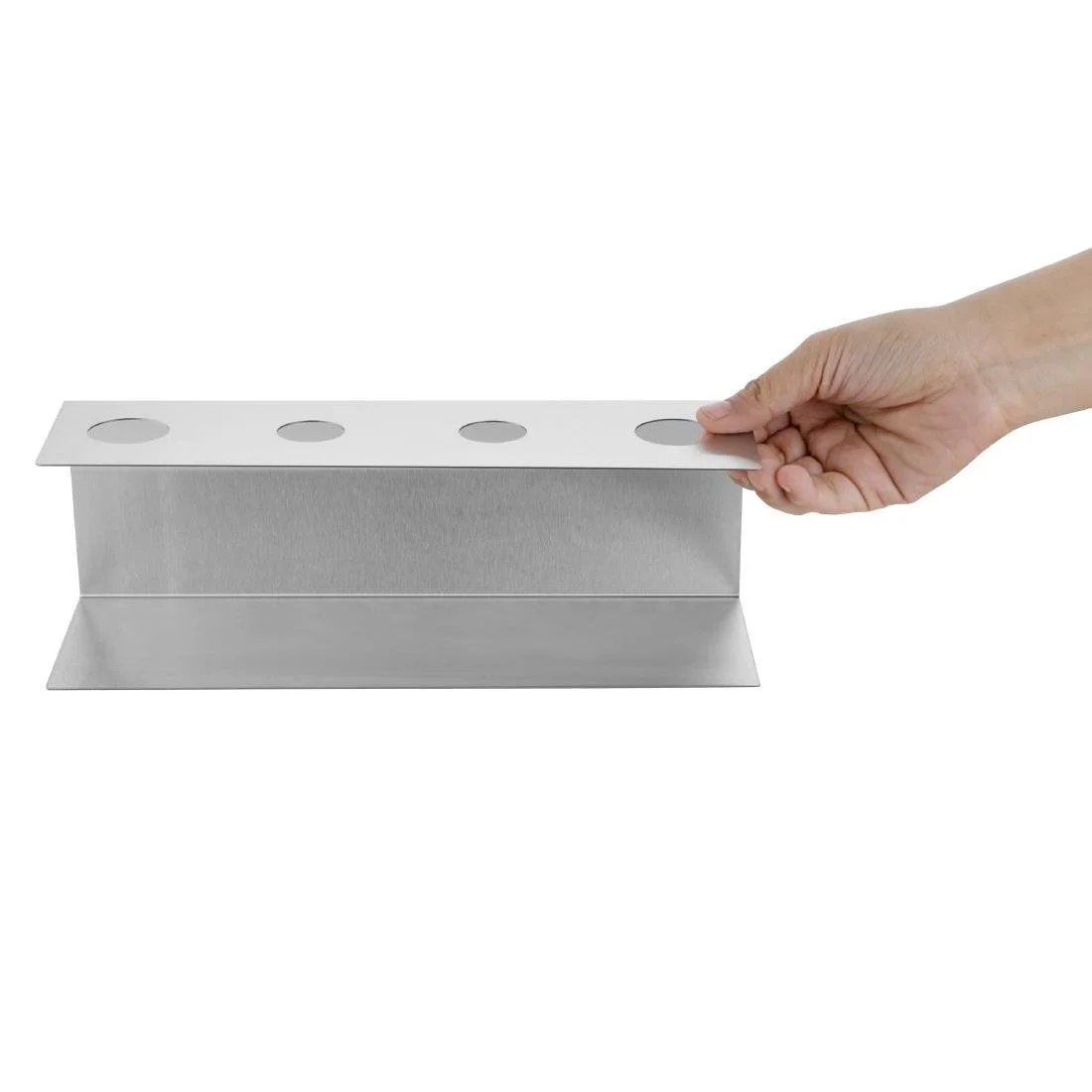 Olympia Ice Cream Holder 4 Cone Stainless Steel - 270x97x90mm - Image 4