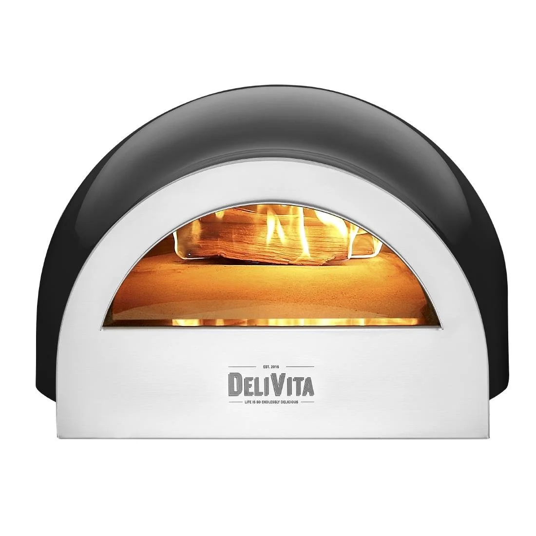 Delivita Pizza Oven Very Black - Image 2
