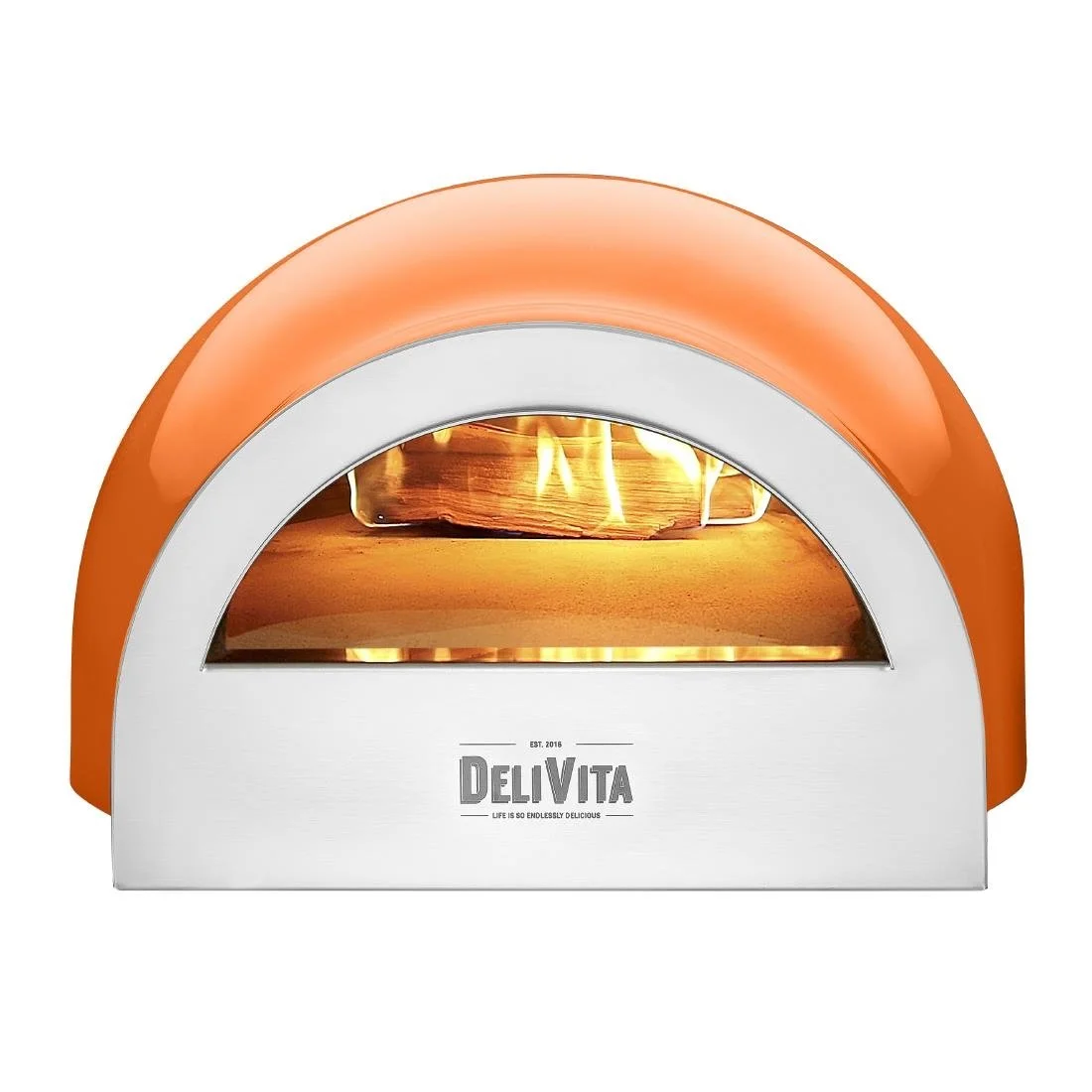 Delivita Pizza Oven Orange Blaze - Image 2