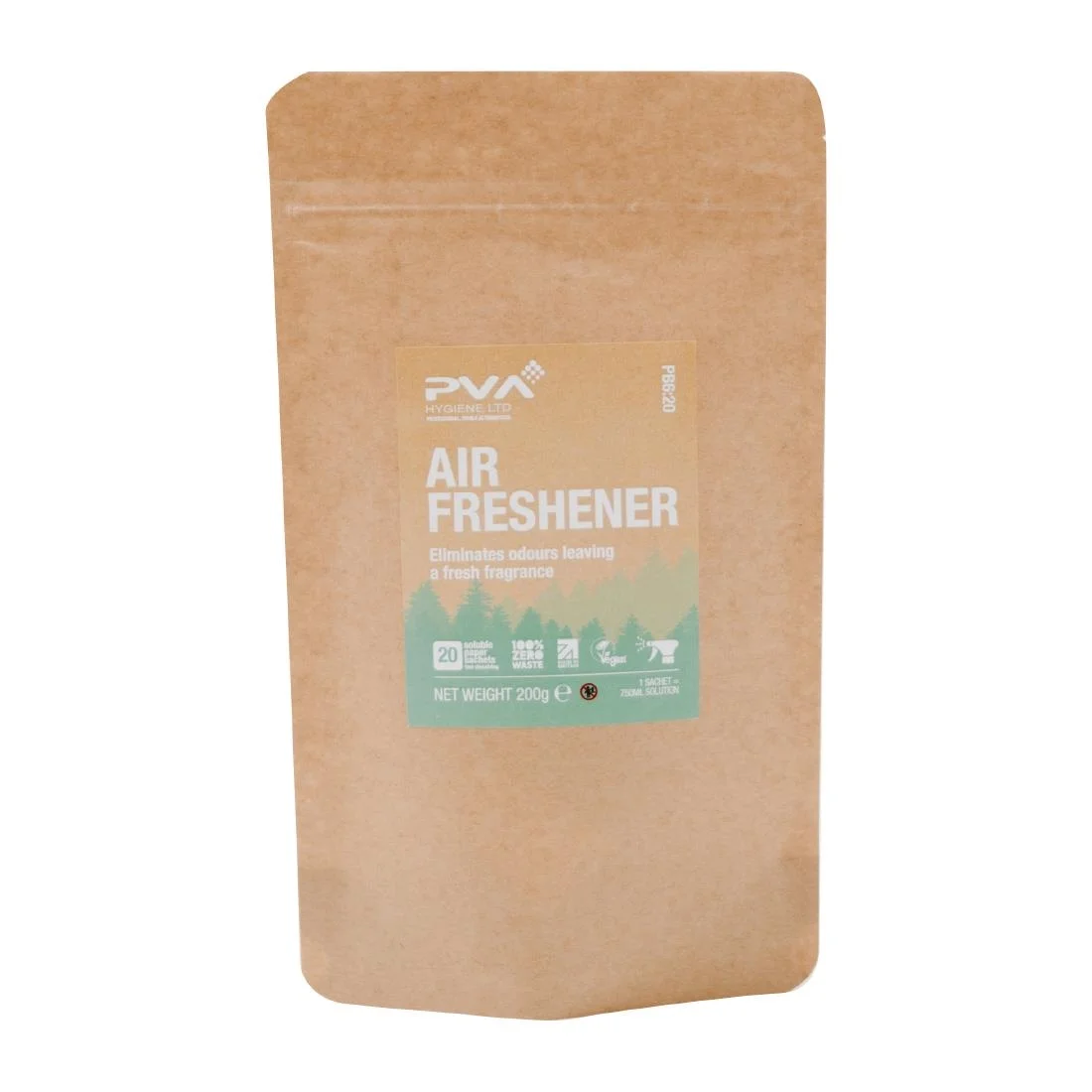PVA Hygiene Water Soluble Paper Sachets Air Freshener (20 Pack)