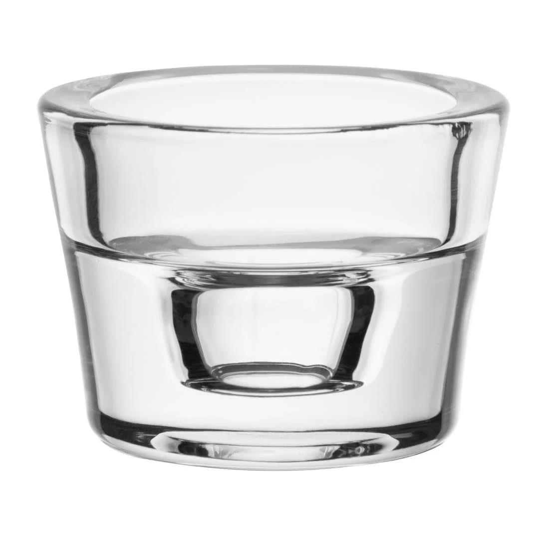 Olympia Classic Glasses Tealight Holders 60x45mm (6 Pack) - Image 1