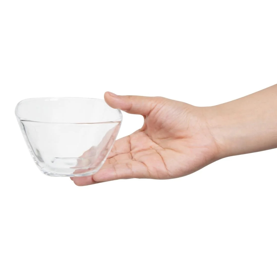 Olympia Square Glasses Tall Snack Bowls (6 Pack) - Image 3