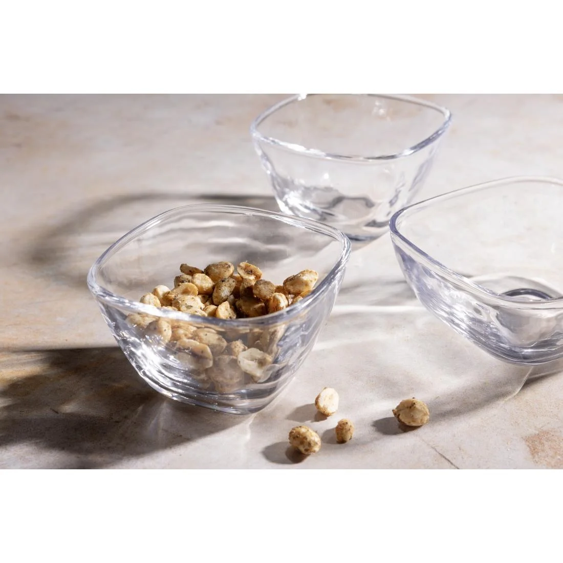 Olympia Square Glasses Tall Snack Bowls (6 Pack) - Image 5