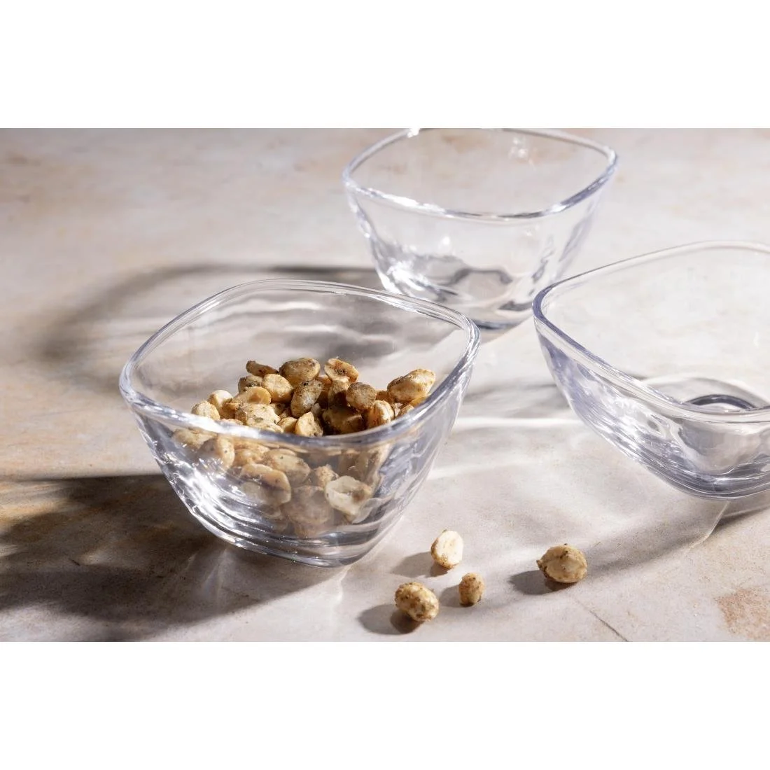 Olympia Square Glasses Tall Snack Bowls (6 Pack) - Image 5