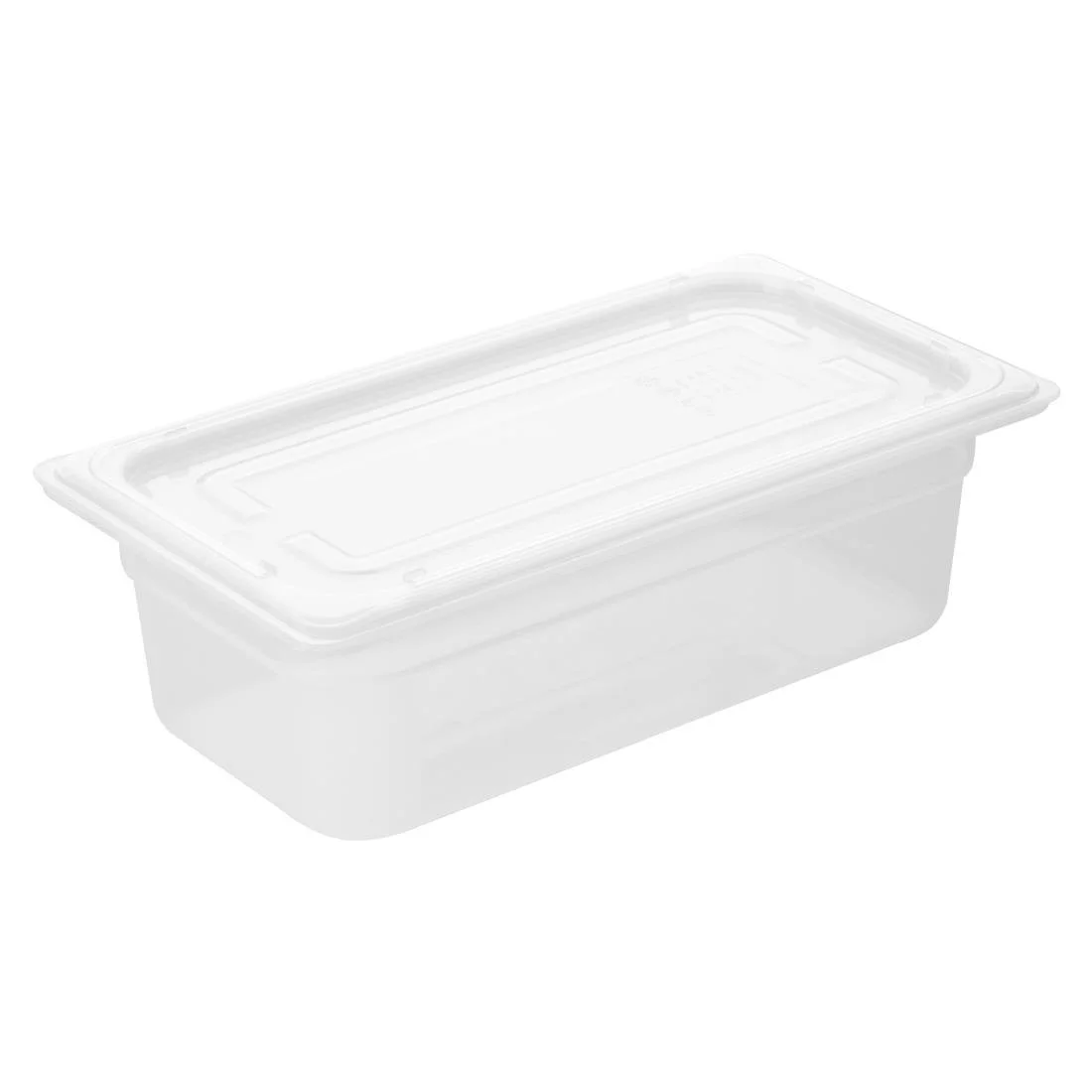 Nisbets Essentials Polypropylene 1/3 Gastronorm Container 100mm - Image 3