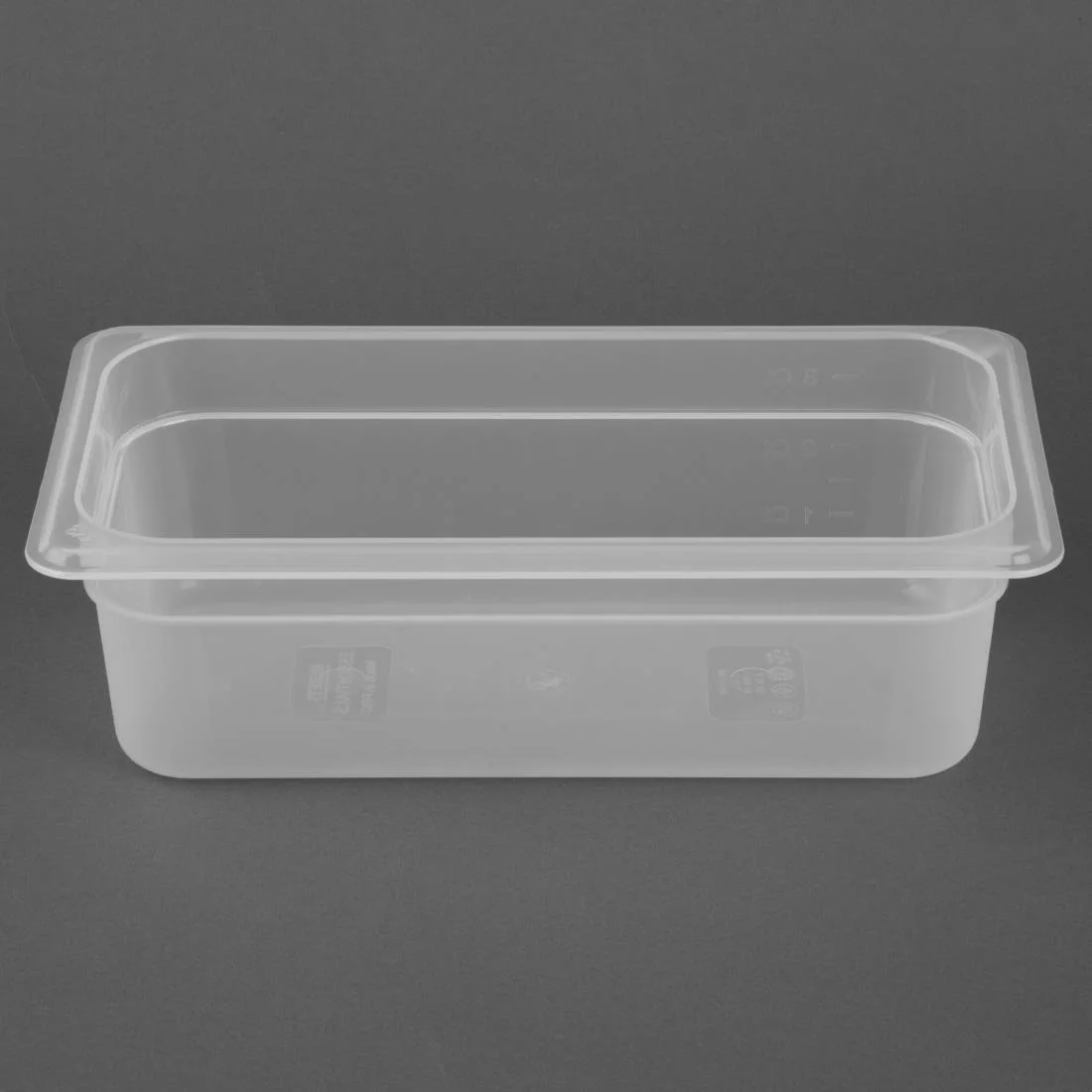 Nisbets Essentials Polypropylene 1/3 Gastronorm Container 100mm - Image 5