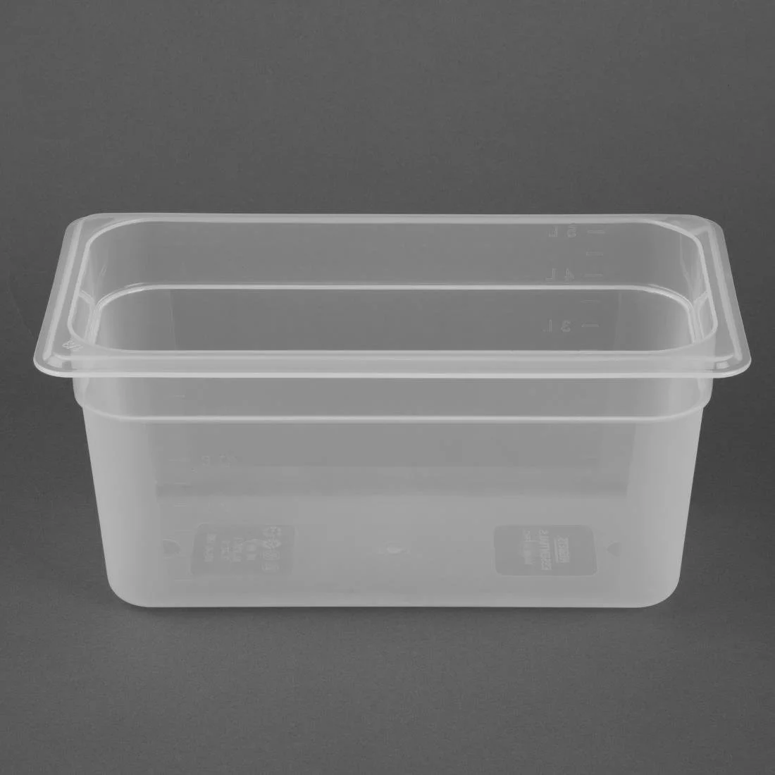 Nisbets Essentials Polypropylene 1/3 Gastronorm Container 150mm - Image 5
