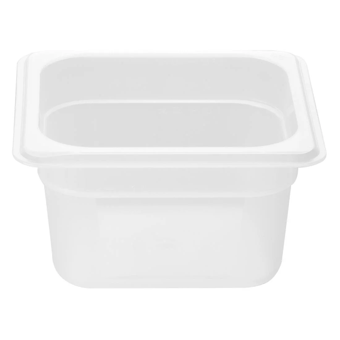 Nisbets Essentials Polypropylene 1/6 Gastronorm Container 100mm - Image 2