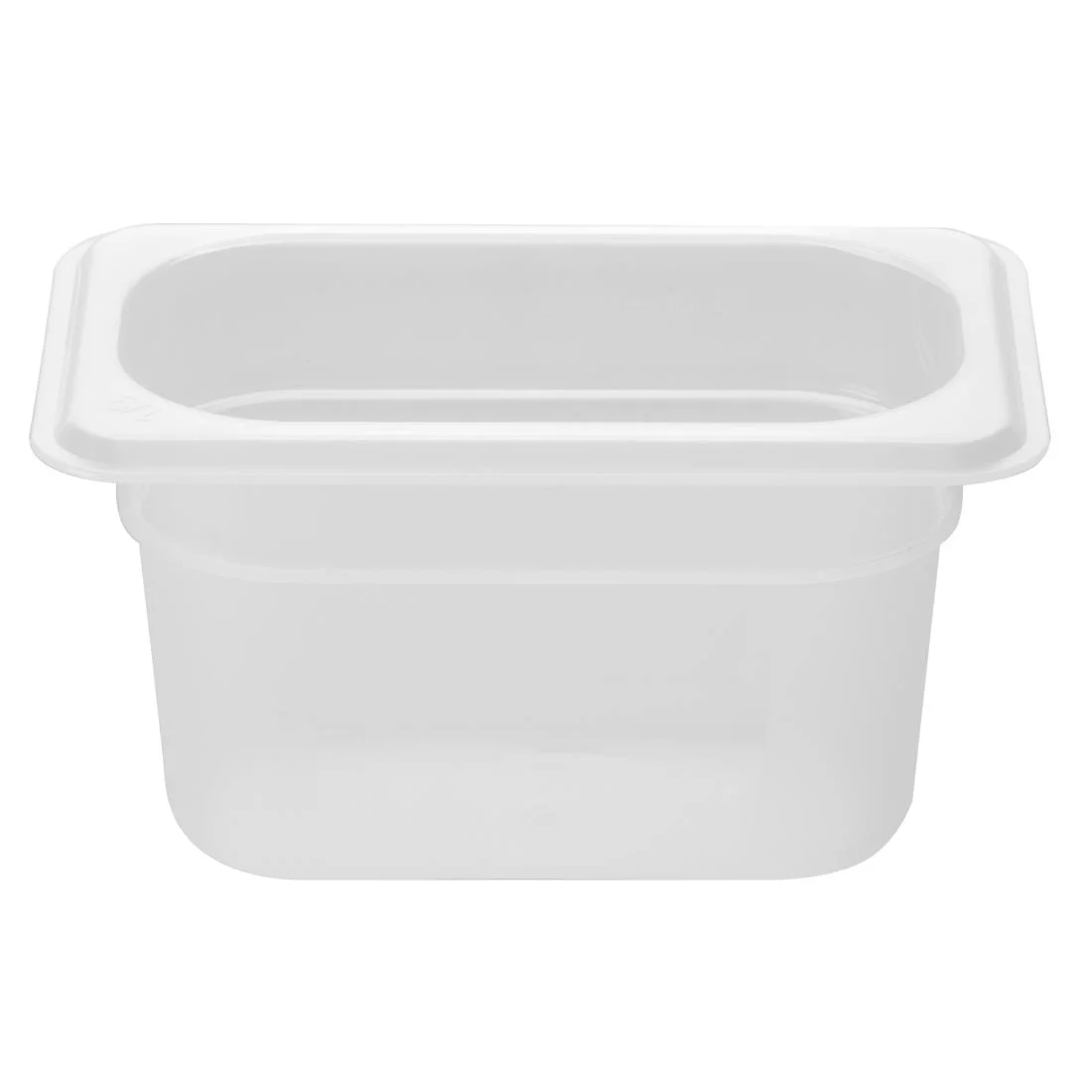 Nisbets Essentials Polypropylene 1/9 Gastronorm Container 100mm - Image 2