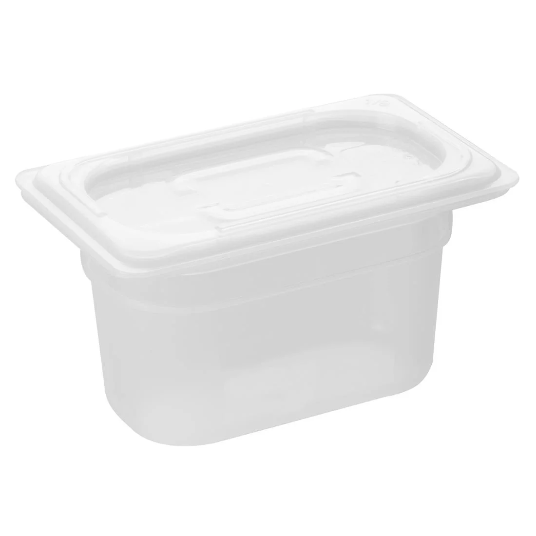 Nisbets Essentials Polypropylene 1/9 Gastronorm Container 100mm - Image 3