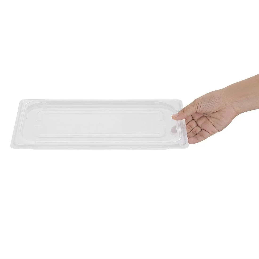 Nisbets Essentials Polypropylene Gastronorm Lid 1/3 - Image 3