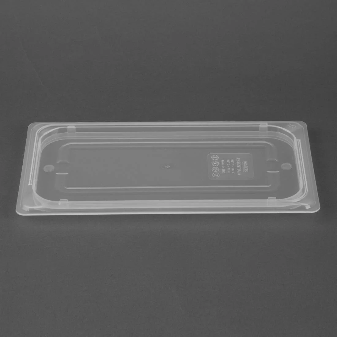 Nisbets Essentials Polypropylene Gastronorm Lid 1/3 - Image 4