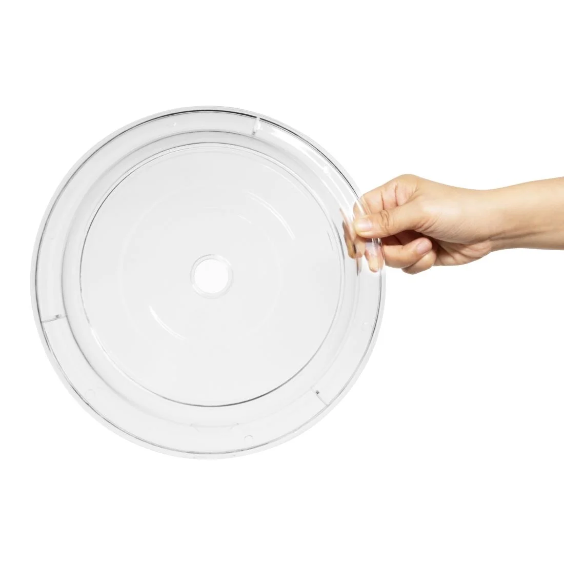 Vogue Polycarbonate Round Plate Cover 254mm - Image 3