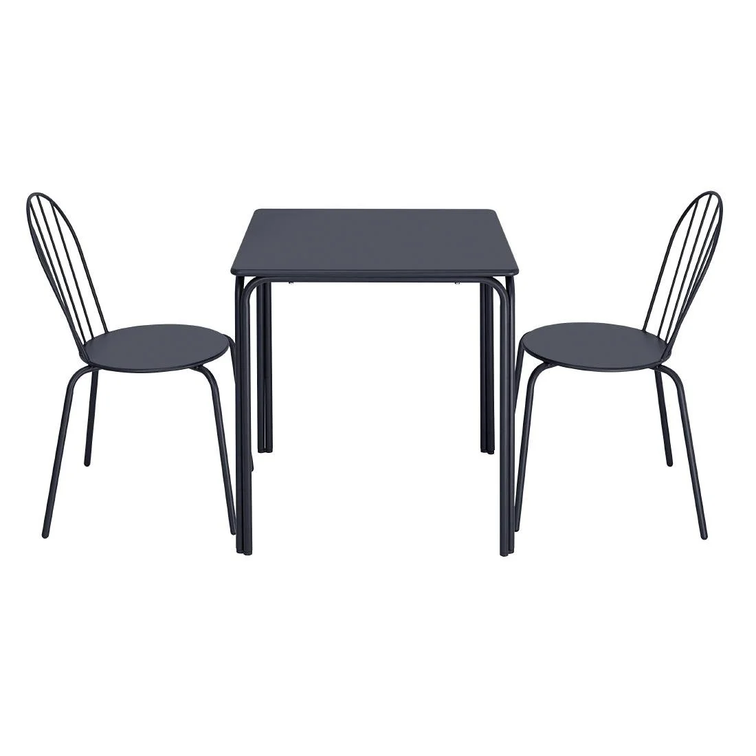 Bolero Adeline Side Chairs Slate Blue (4 Pack) - Image 4
