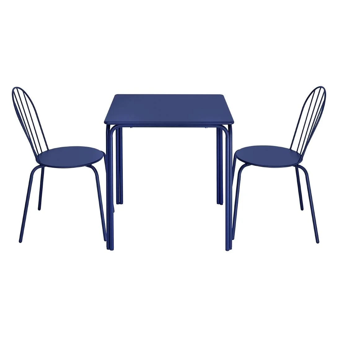 Bolero Adeline Side Chair Dark Navy (4 Pack) - Image 4