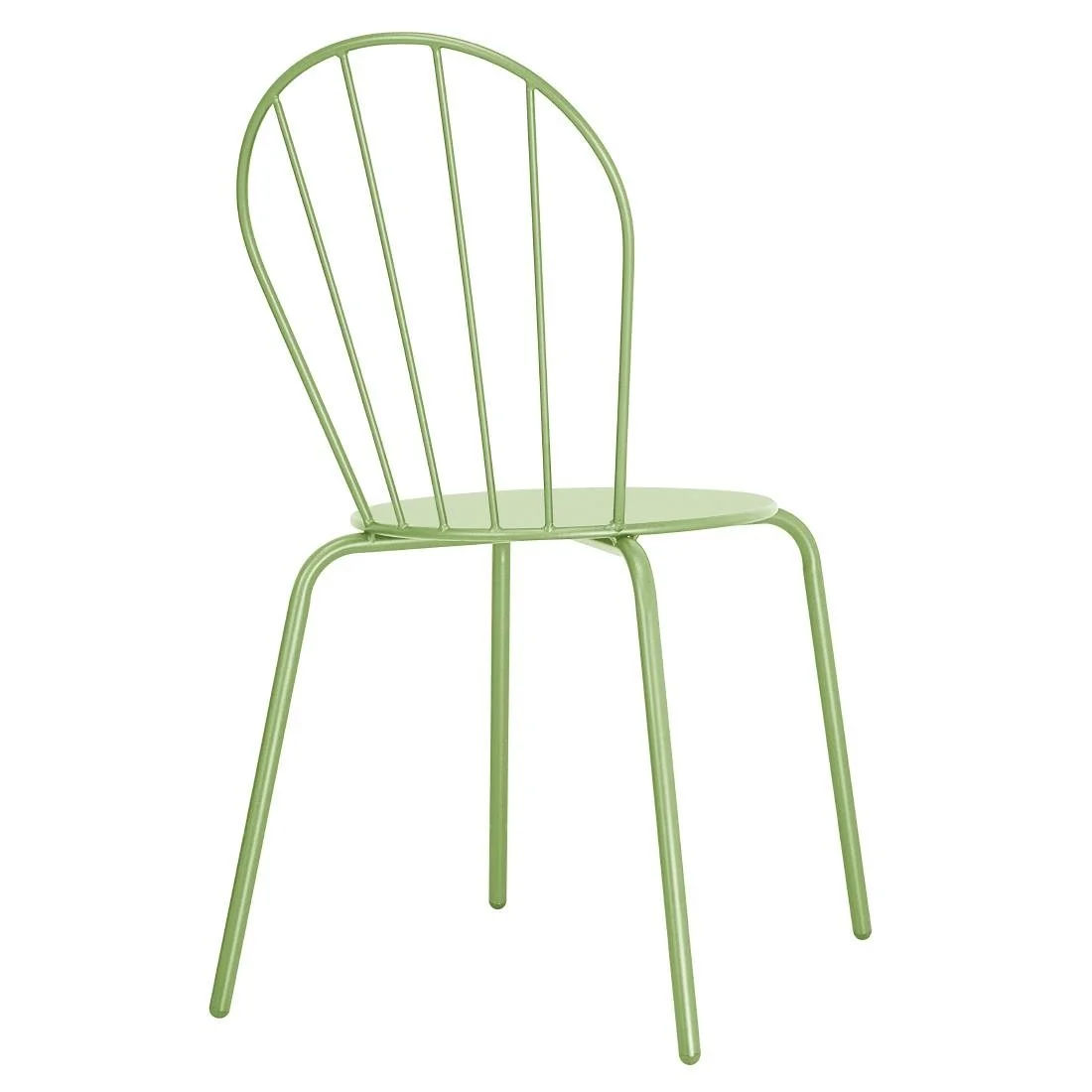 Bolero Adeline Side Chair Light Green (4 Pack) - Image 3