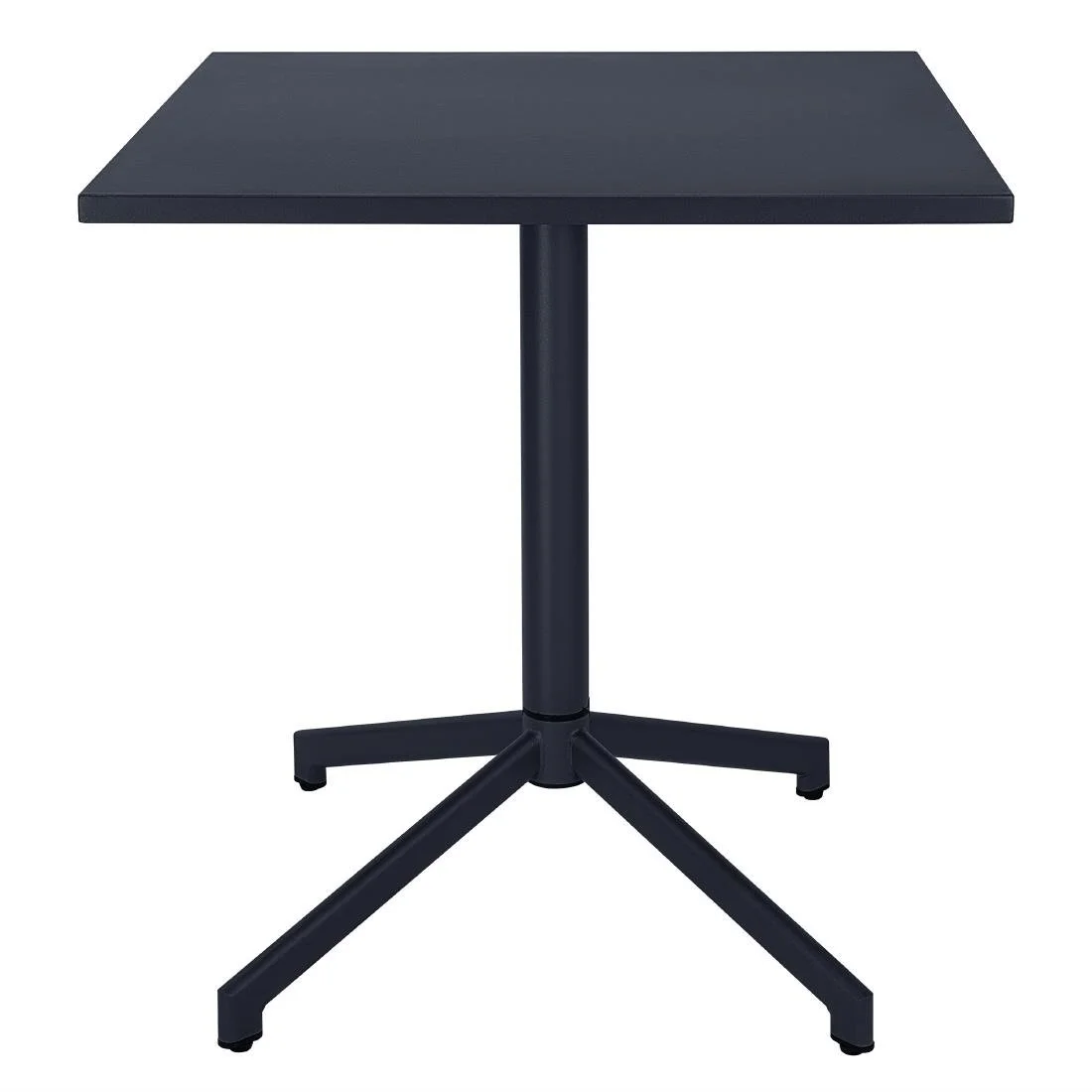 Bolero Porto Folding Table Slate Blue 700x750mm - Image 1