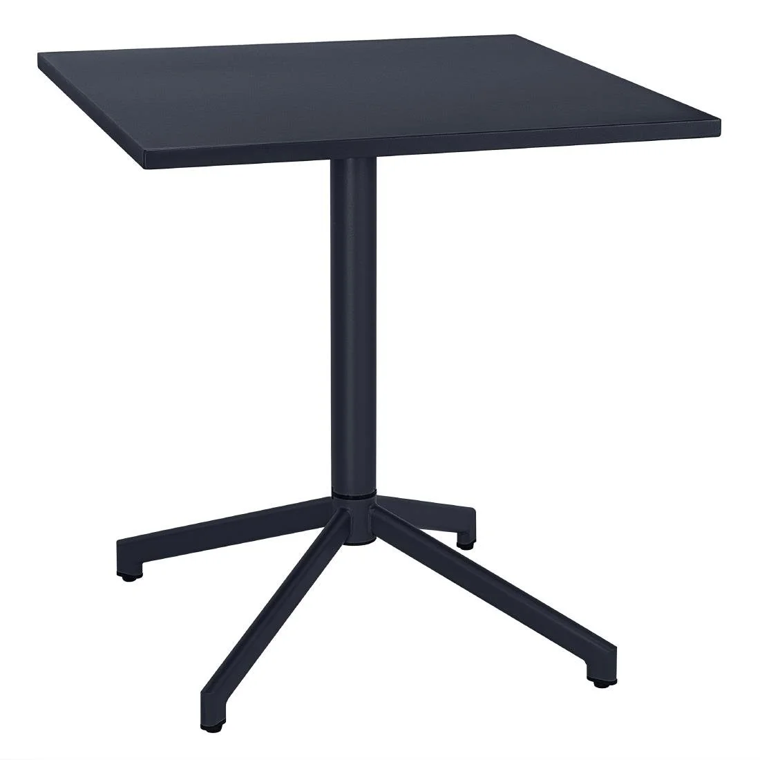 Bolero Porto Folding Table Slate Blue 700x750mm - Image 2