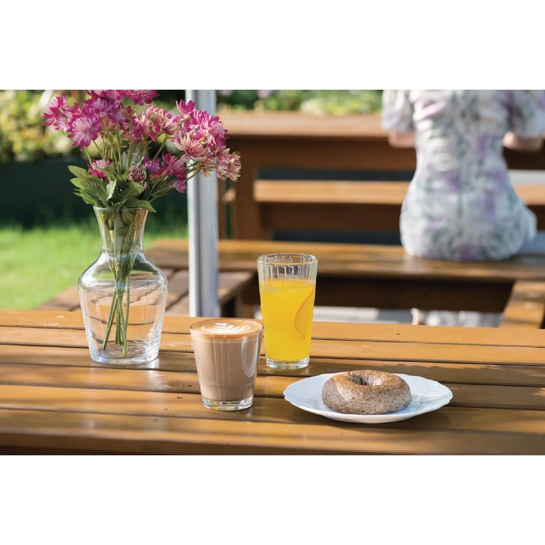 Arcoroc Stack'Up Cross Tumblers 210ml (24 Pack) - Image 3