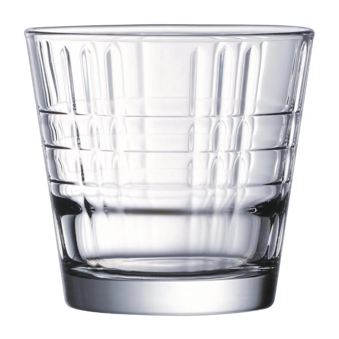 Arcoroc Stack'Up Cross Tumblers 210ml (24 Pack)