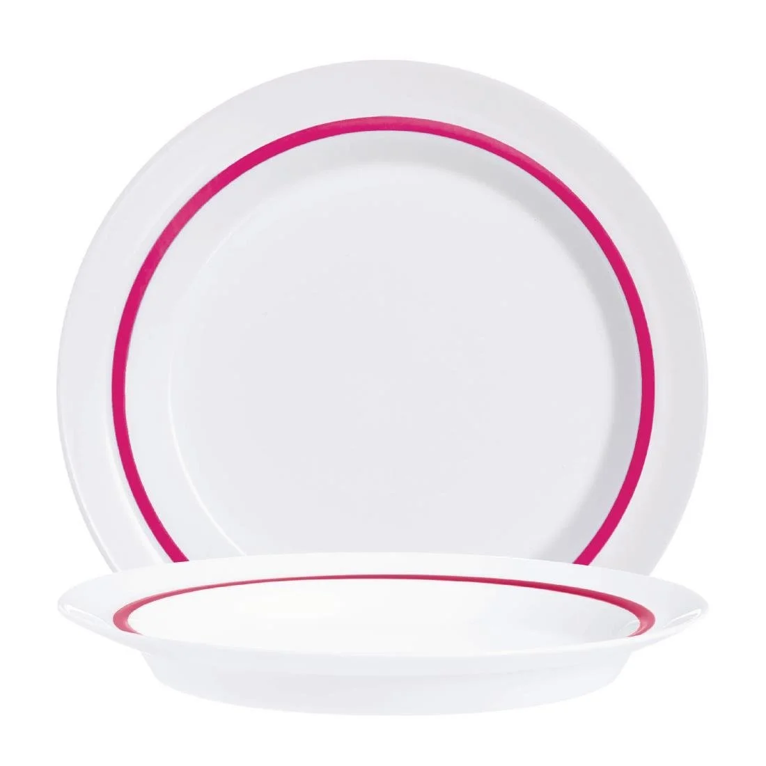 Arcoroc Autonomy Red Plates 230mm (12 Pack) - Image 2