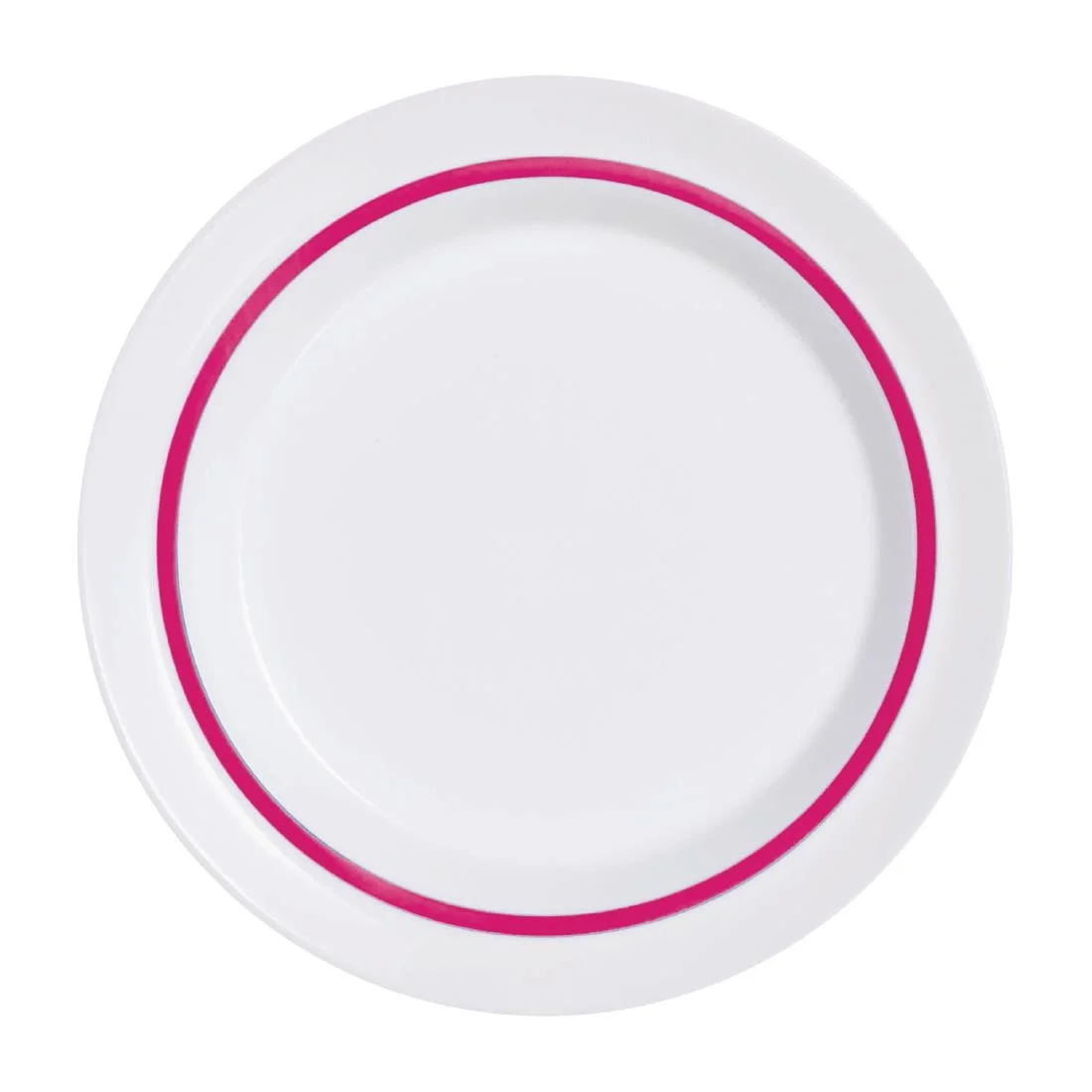 Arcoroc Autonomy Red Plates 230mm (12 Pack)