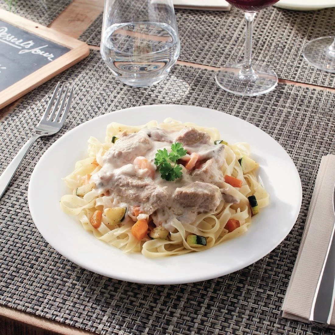 Arcoroc Intensity White Soup Plates 220mm (24 Pack) - Image 3