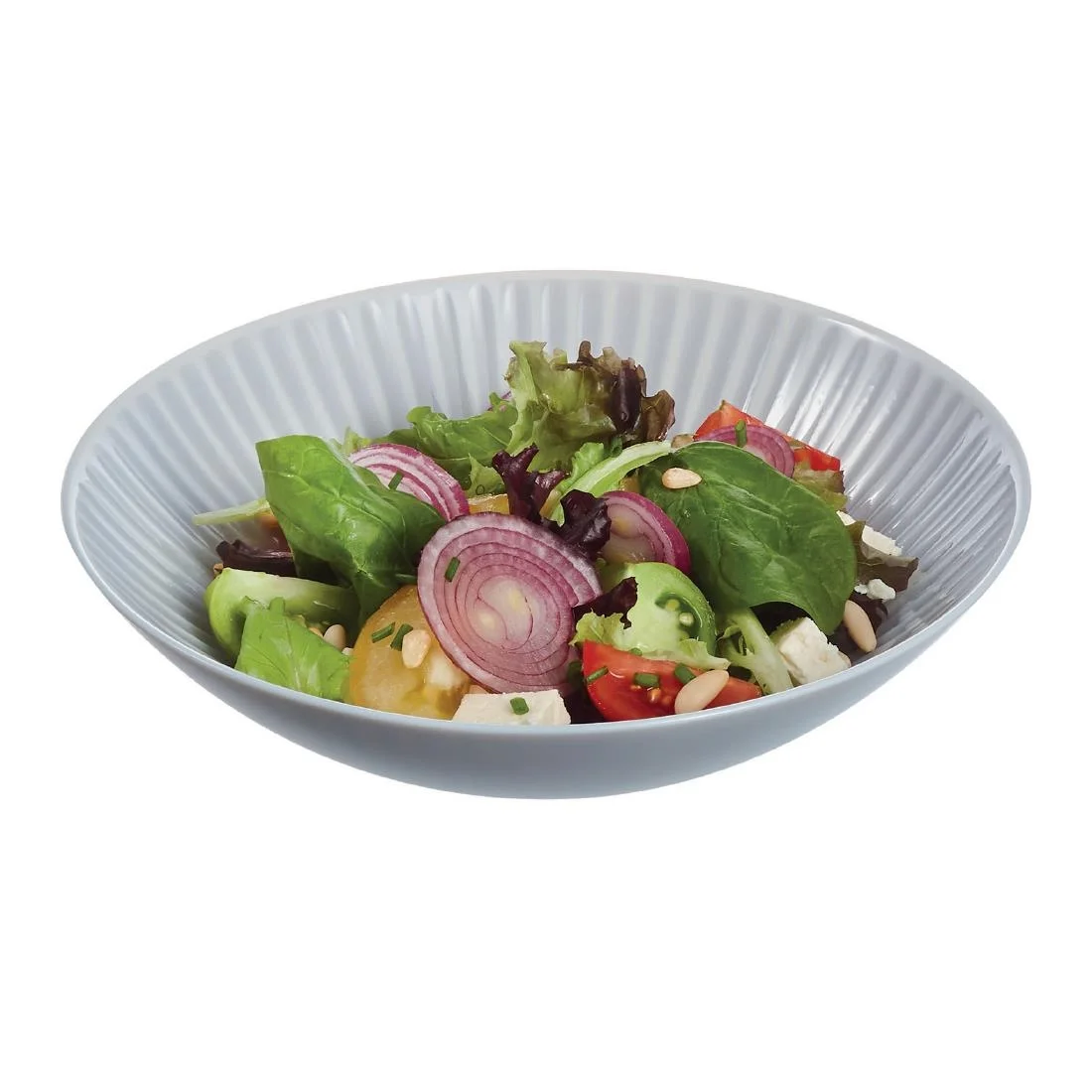 Luminarc Cottage Grey Rimless Pasta/Soup Bowls 220mm (24 Pack) - Image 2