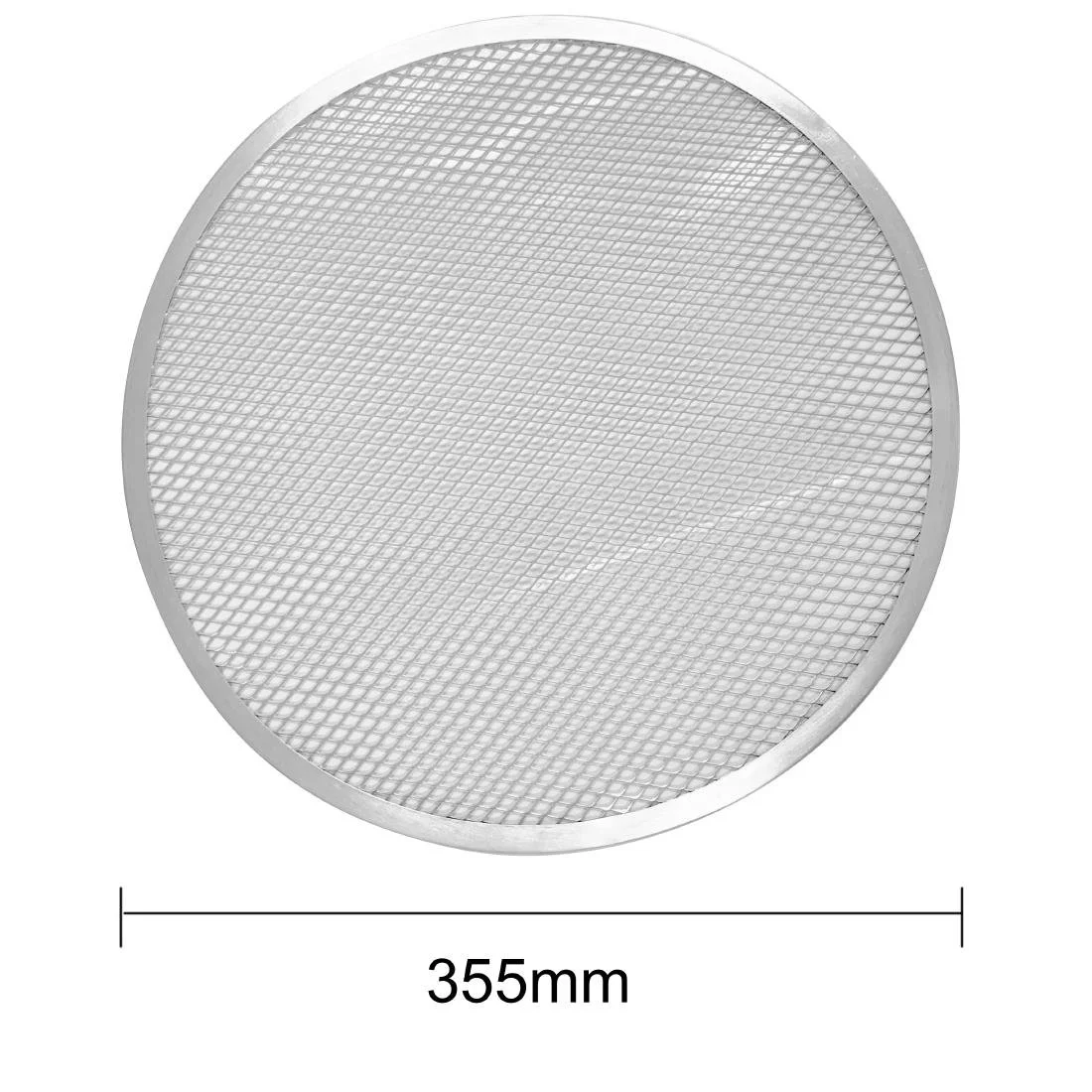 Vogue Aluminium Pizza Screen 14" - Image 5