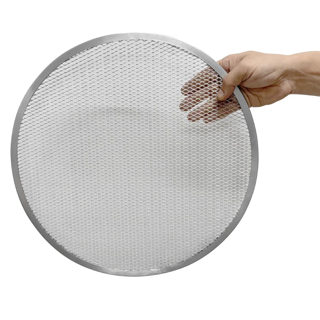 Vogue Aluminium Pizza Screen 16" - Image 2