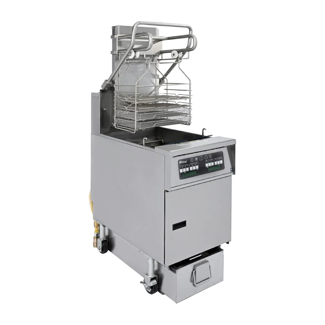 Pitco Solstice Gas Rack Fryer with SoloFilter