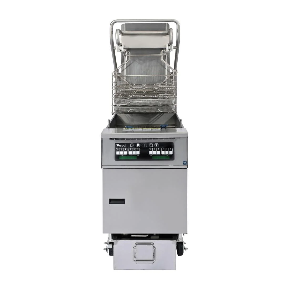 Pitco Solstice Gas Rack Fryer with SoloFilter - Image 6