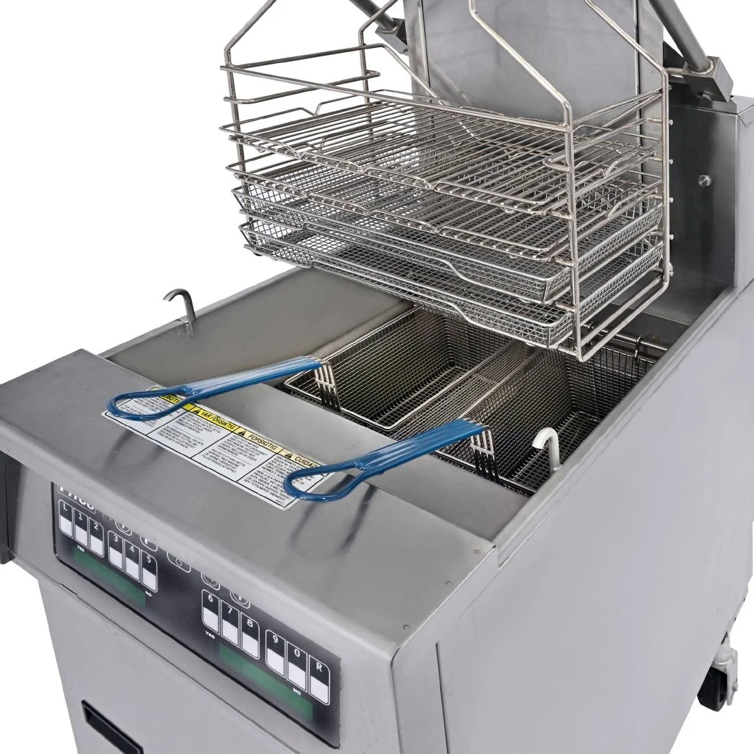 Pitco Solstice Gas Rack Fryer with SoloFilter - Image 9