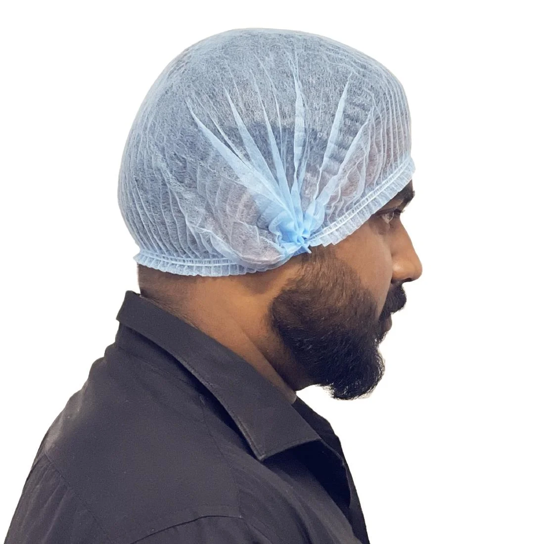 Hygiplas Hair Nets - Blue (50 Pack) - Image 5