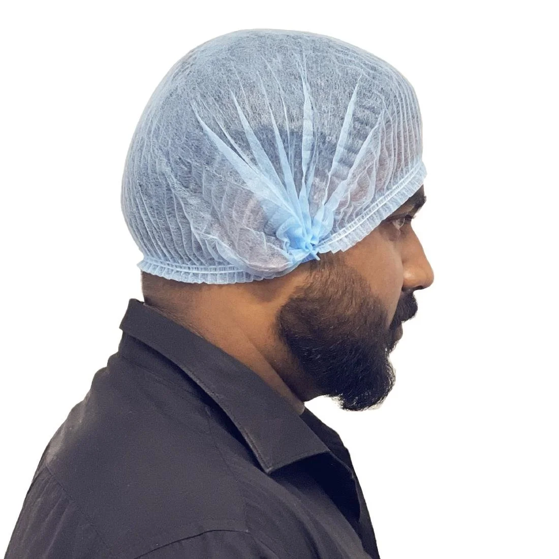 Hygiplas Hair Nets - Blue (50 Pack) - Image 5