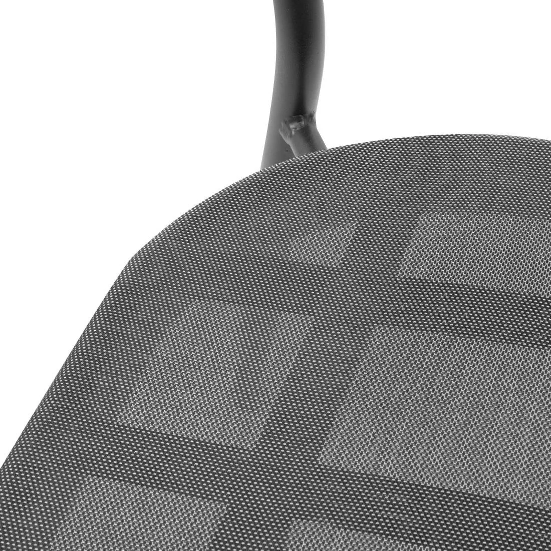 Bolero Santiago Outdoor Armchairs Black (4 Pack) - Image 4