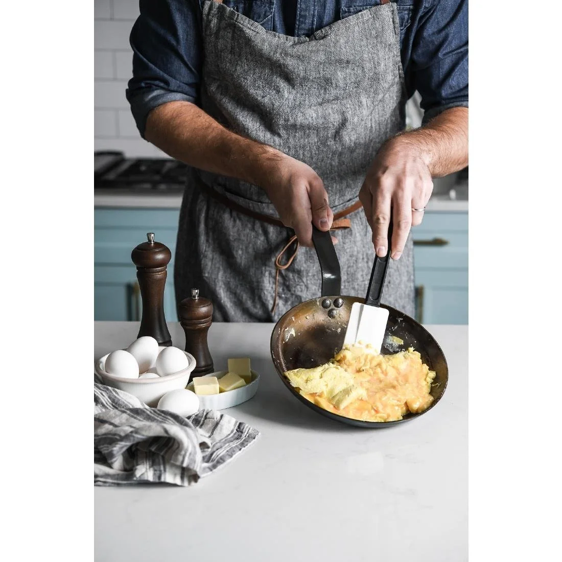 De Buyer Mineral B Omelette Frying Pan 24cm - Image 5