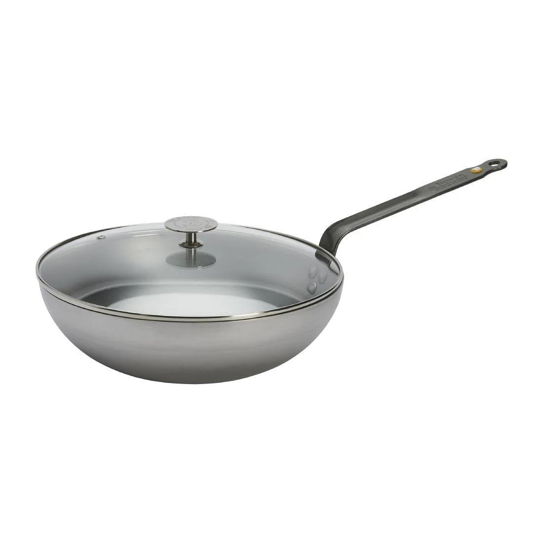 De Buyer Mineral B Rounded Wok 28cm - Image 7