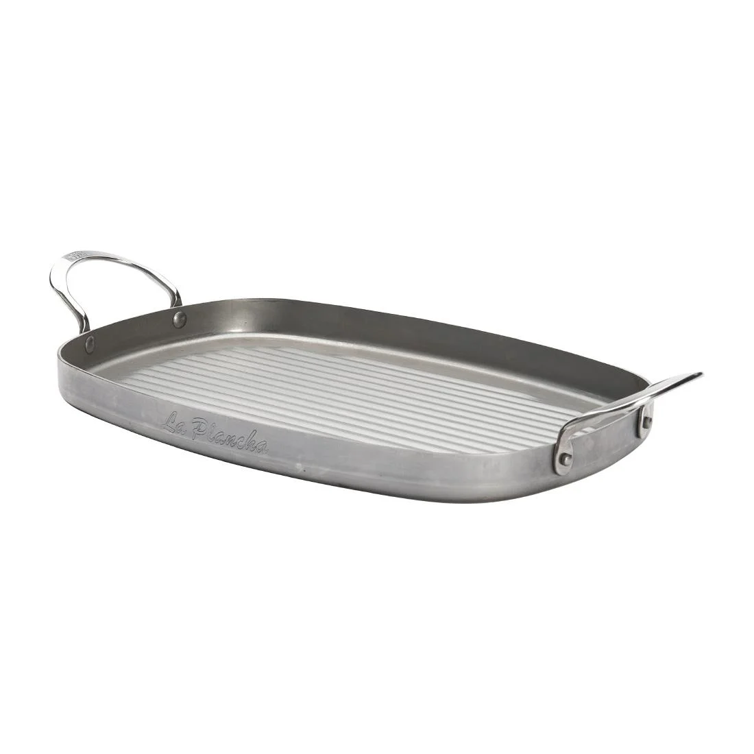 De Buyer Iron Grill with Handles 38x26cm - Image 2
