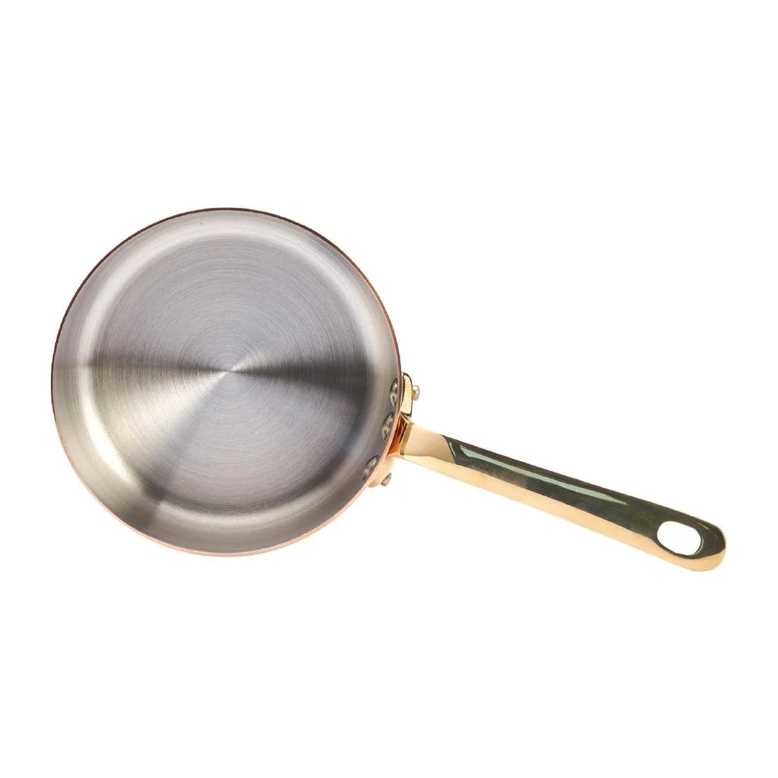 De Buyer Inocuivre Saucepan with Brass Handle 14cm - Image 4