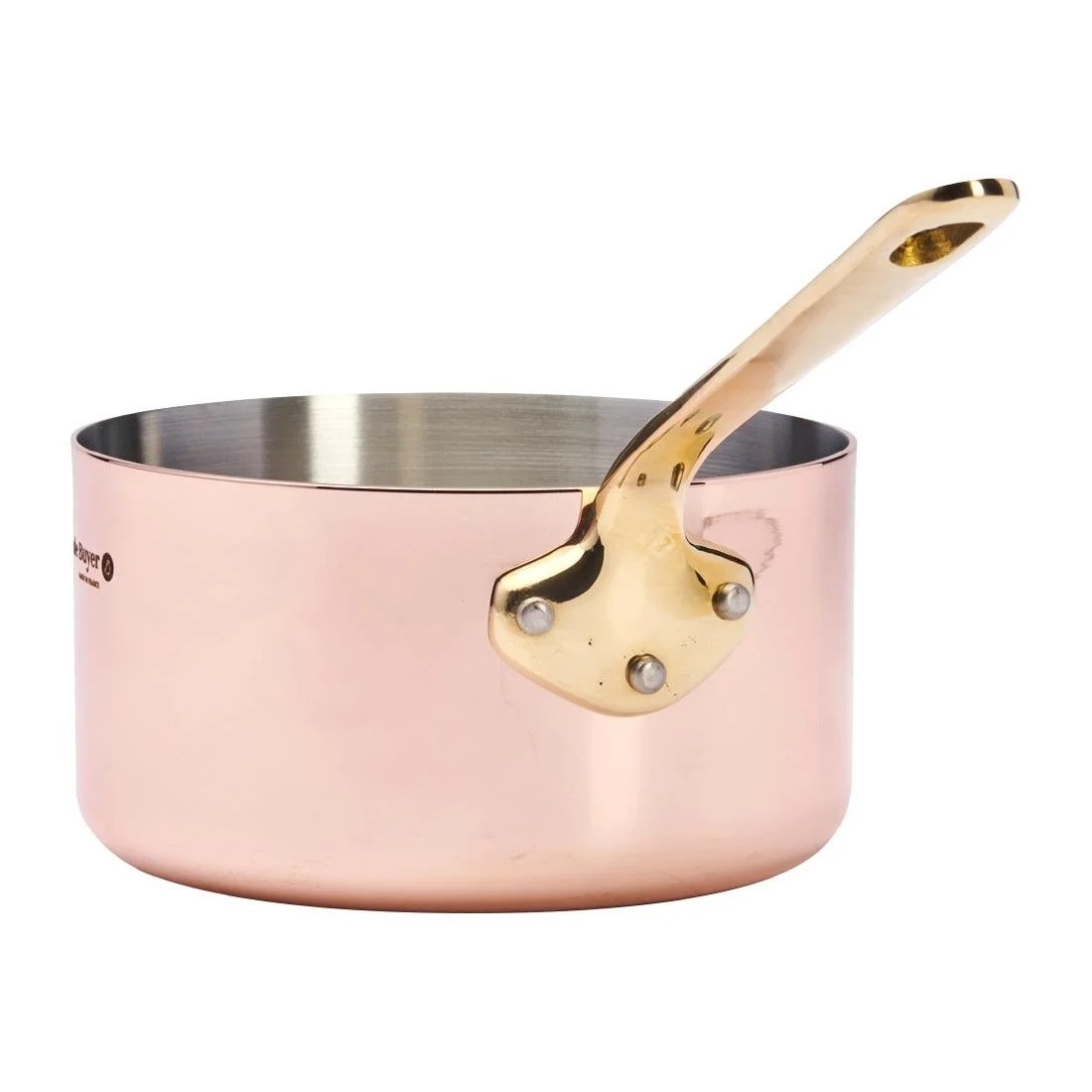 De Buyer Inocuivre Saucepan with Brass Handle 14cm - Image 6