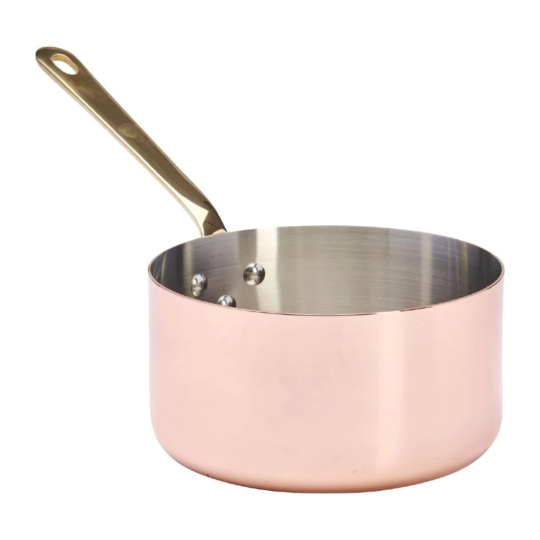 De Buyer Inocuivre Saucepan with Brass Handle 18cm - Image 2