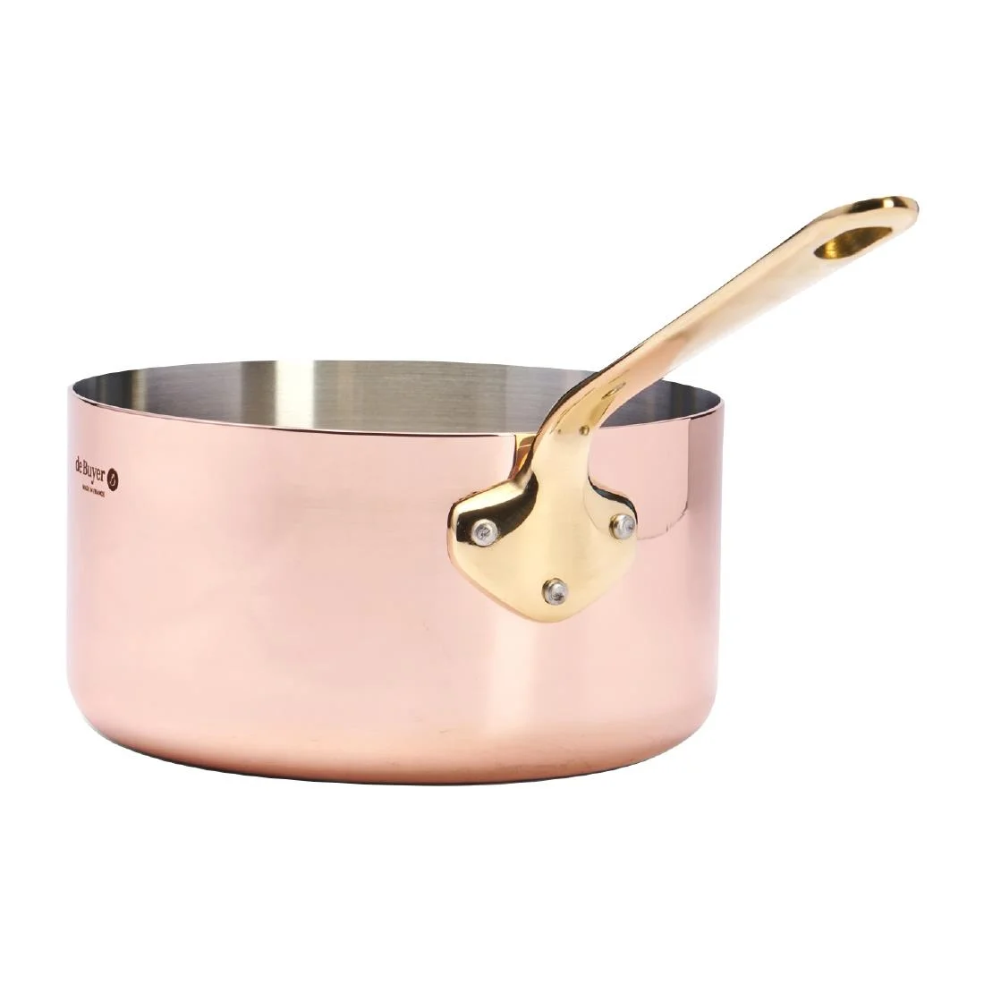 De Buyer Inocuivre Saucepan with Brass Handle 18cm - Image 5