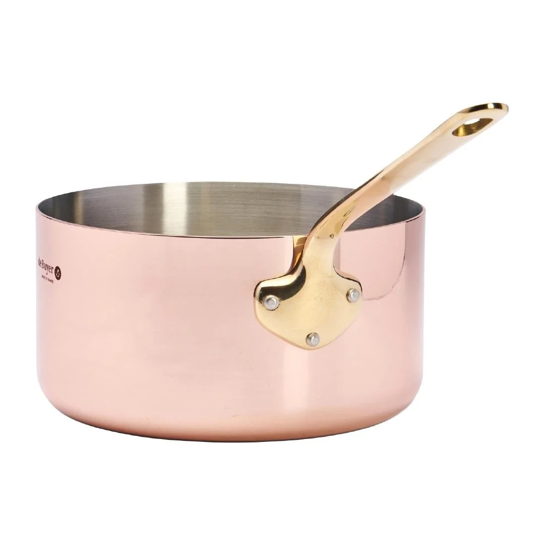 De Buyer Inocuivre Saucepan with Brass Handle 20cm - Image 5