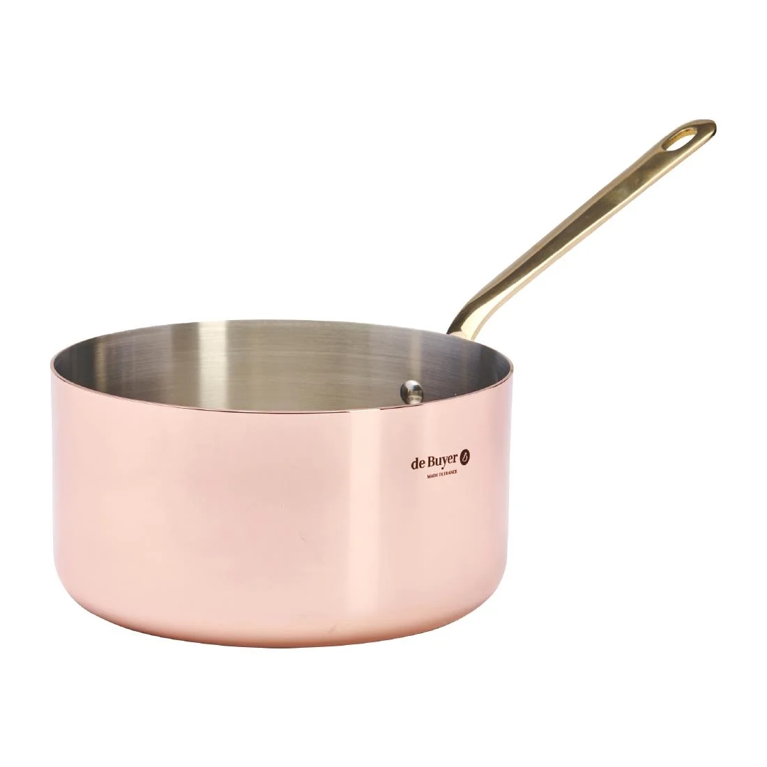 De Buyer Inocuivre Saucepan with Brass Handle 20cm - Image 6