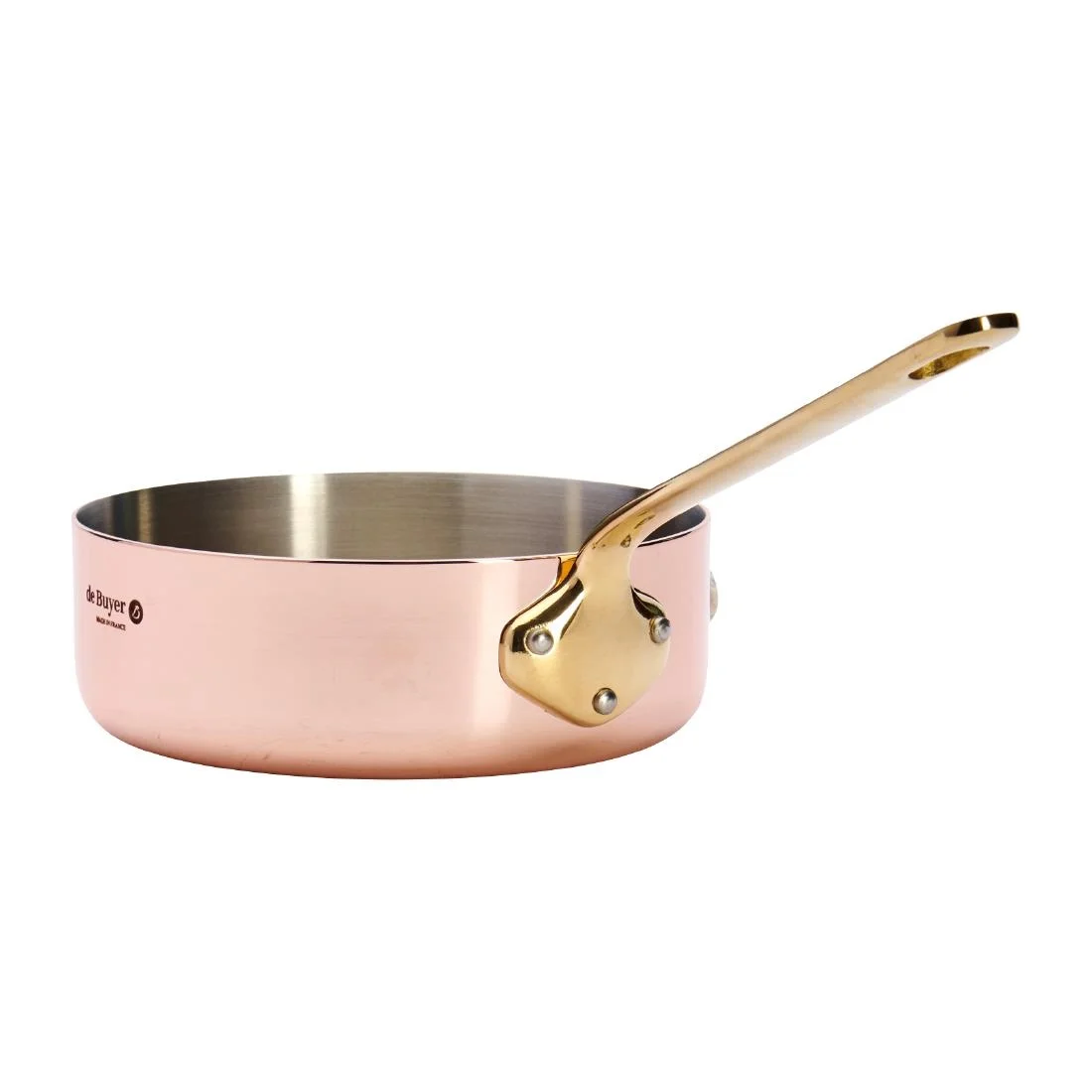 De Buyer Inocuivre Saute Pan Brass 16cm - Image 5