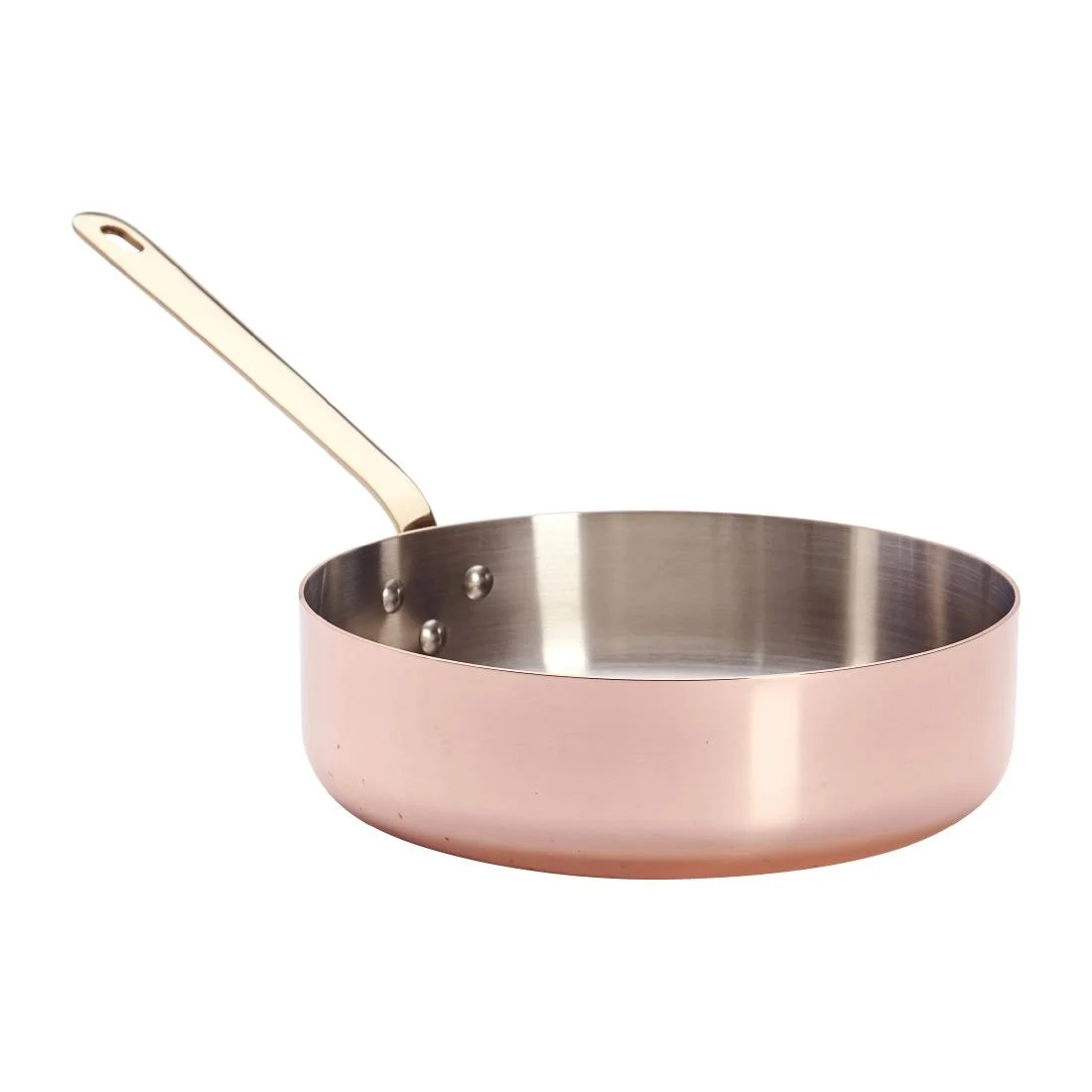De Buyer Inocuivre Saute Pan Brass 24cm - Image 2