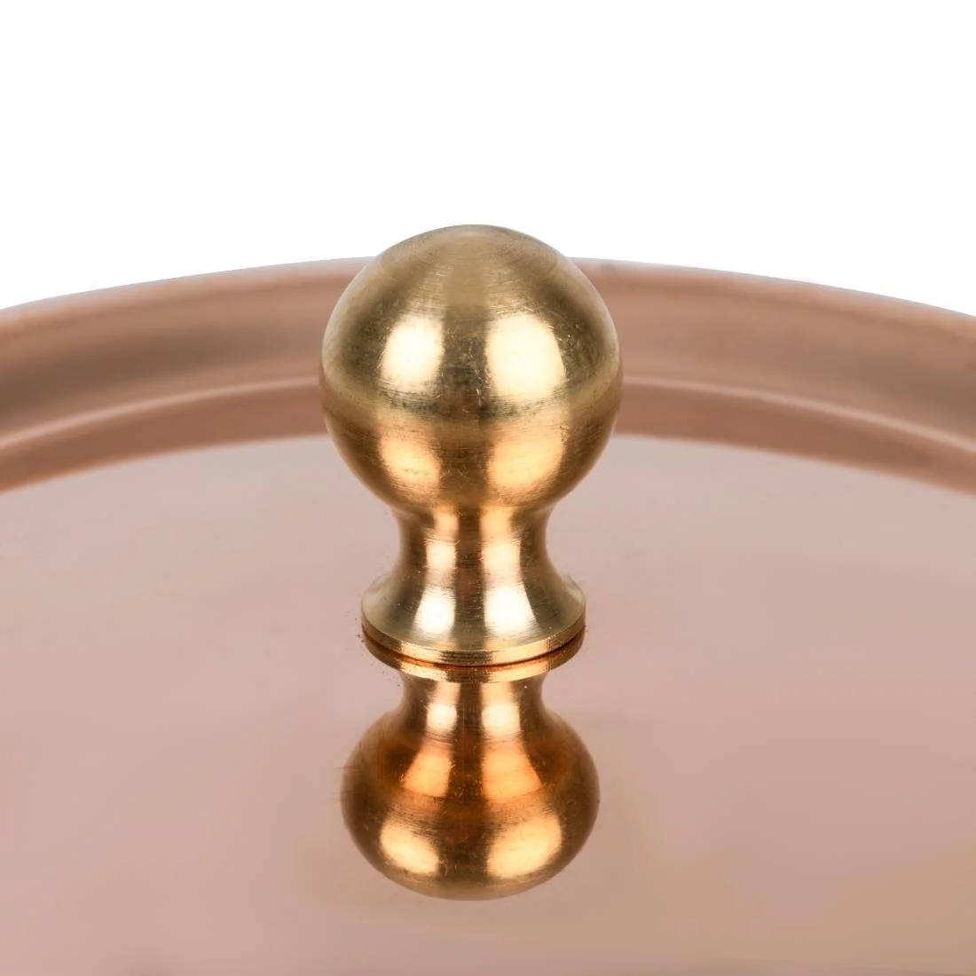 De Buyer Inocuivre Lid with Brass Handle 10cm - Image 4