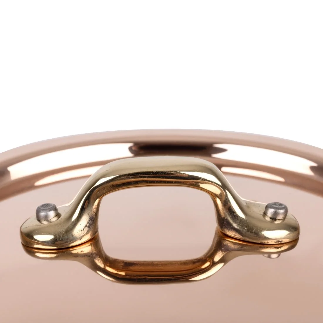 De Buyer Inocuivre Lid with Brass Handle 12cm - Image 4